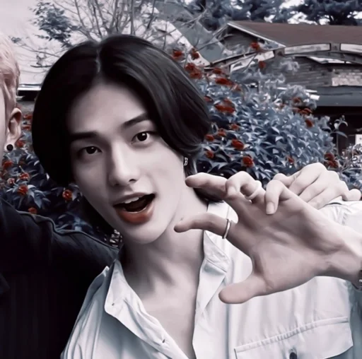 person human face clothing