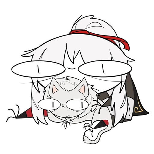 Стикер hsr_rukonozhki - 1