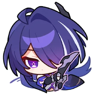 Стикер honkai star rail² ; @xutaoo ; @hsrchibies - 8