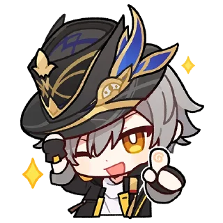 Стикер honkai star rail² ; @xutaoo ; @hsrchibies - 0