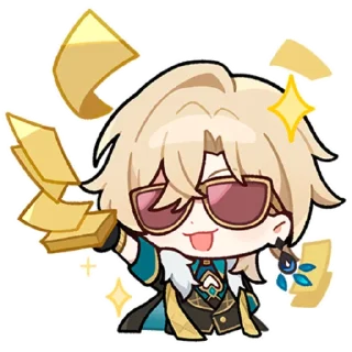 Стикер honkai star rail² ; @xutaoo ; @hsrchibies - 1