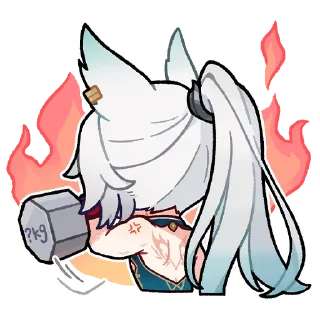 Sticker HSR stickers 2.6 by @HertaStationUA & @stickersdiaryua - 3