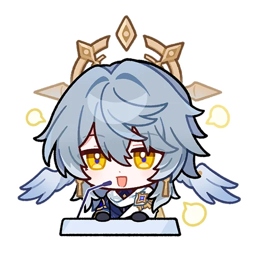 HSR Stickers 2.8 by @HertaStationUA & @stickersdiaryua - 