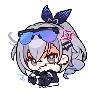 Стикер HSR Stickers 2.8 by @HertaStationUA & @stickersdiaryua - 0