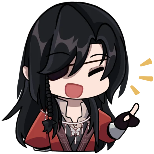 Стикер huachenggenshin - 1