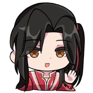 Sticker Hua Cheng genshin chibi @qqwelj - 10