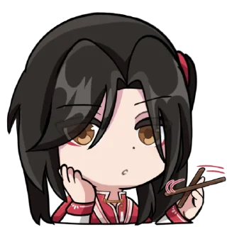 Sticker Hua Cheng genshin chibi @qqwelj - 6
