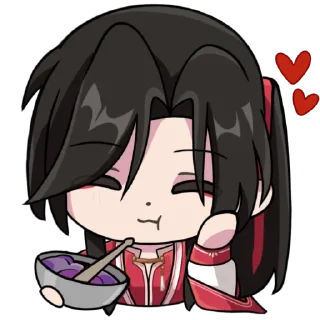 Sticker Hua Cheng genshin chibi @qqwelj - 9