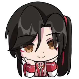 Sticker Hua Cheng genshin chibi @qqwelj - 11
