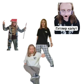 Sticker хуеплетки - 3