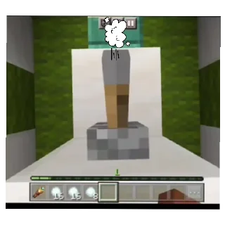 Стикер Майнкрафт про - 7