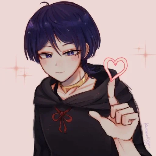 аниме человеческое лицо мультфильм