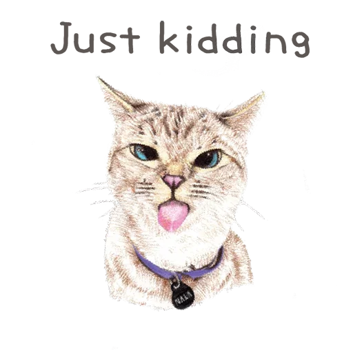 Sticker hug_me_iam_your_cat - 1