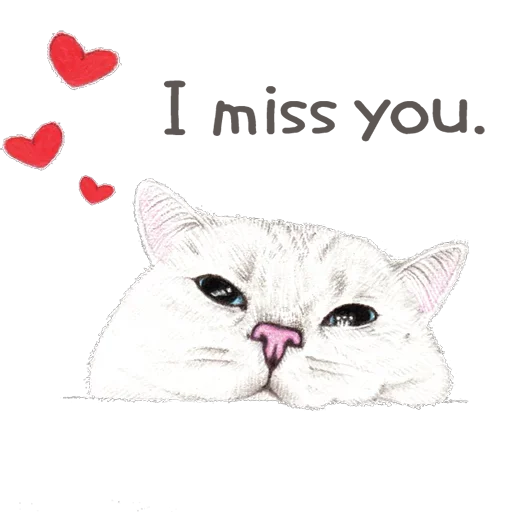 Sticker hug_me_iam_your_cat - 1