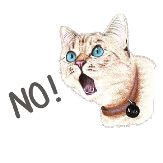 Стикер Hug me Pls - Iam your Cat @stickersb2b - 3