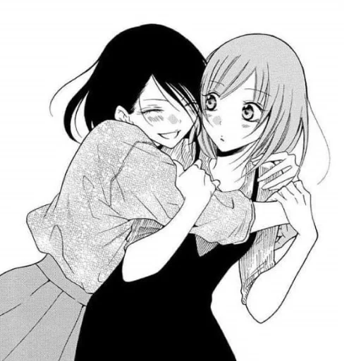 💖girls hugging💖 - 