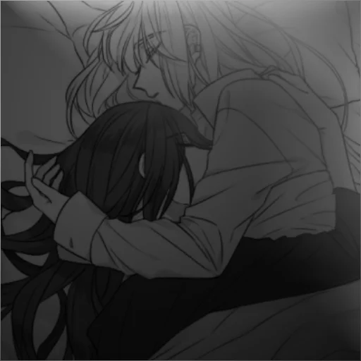 Sticker 💖girls hugging💖 - 2