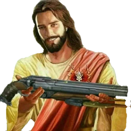 weapon clothing human face