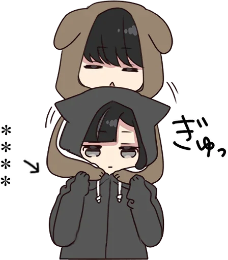 Sticker hugsuwu - 1