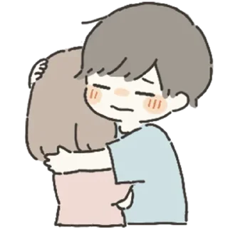 Sticker HUGS - @cutiepje - 7