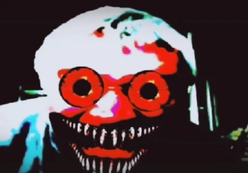 skull cartoon horror