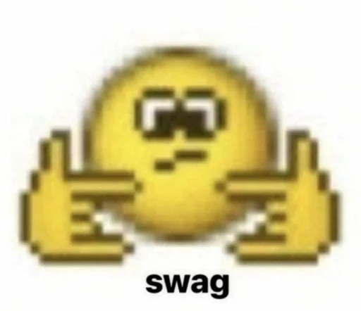 yellow cartoon symbol