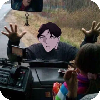 Стикер хуйлоджо - 2