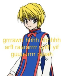 Стикер hxh - 4