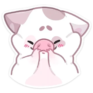 Стикер Хуся (больше стиков тут @stickers_vk) - 8