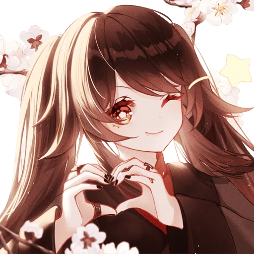 anime cartoon flower