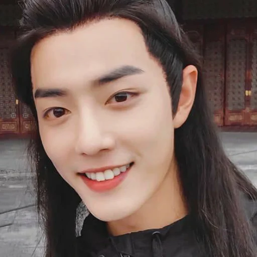 person human face lip