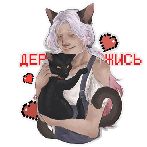 Sticker Майншилд стикерпак (коллаб художников) - 2