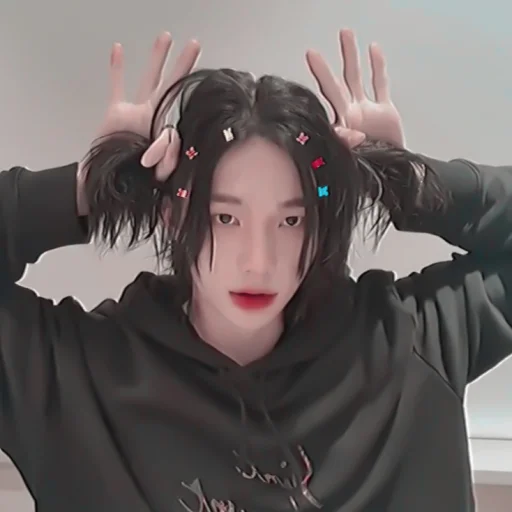 Sticker #𝐚𝐞𝐬𝐭𝐡𝐞𝐭𝐢𝐜: 𝗁𝗒𝗎𝗇𝗃𝗂𝗇 🍀 ;: by @paradismaudit - 5