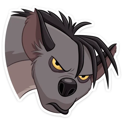 Стикер Гиены (@TgSticker) - 0