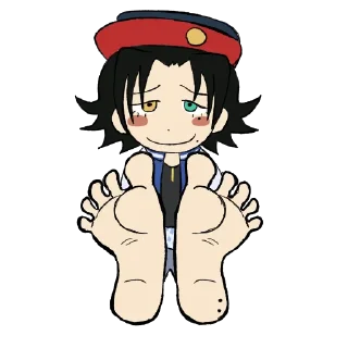 Стикер хипми пятки - 1