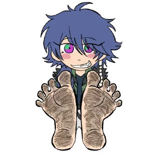 Стикер хипми пятки - 3