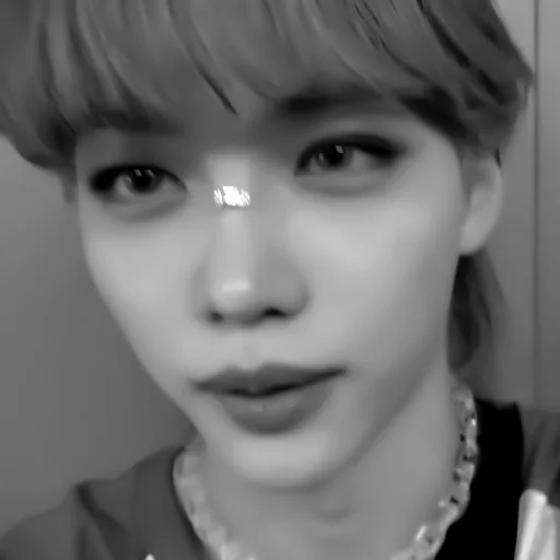 person human face lip