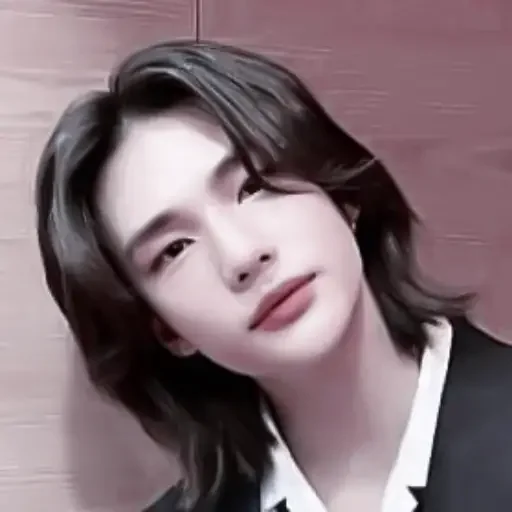 person human face lip