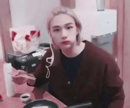 person indoor human face