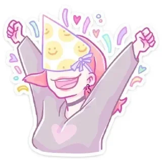 Стикер Малин и Джем @temy_yazyki_bot - 3