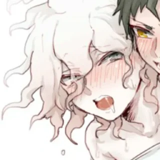 Стикер нагитка и член хернатки - 0