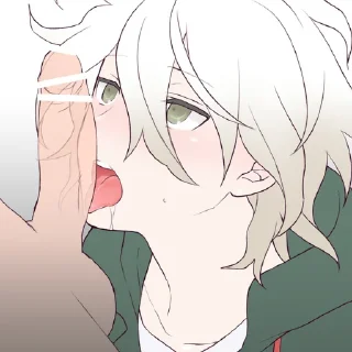 Стикер нагитка и член хернатки - 1