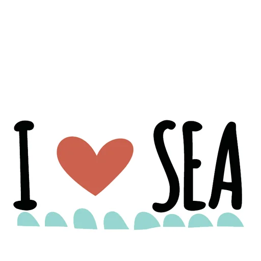 ❤ I love SEA @stickersb2b - 