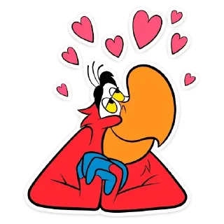 Стикер Попугай Яго :: @TgSticker - 11