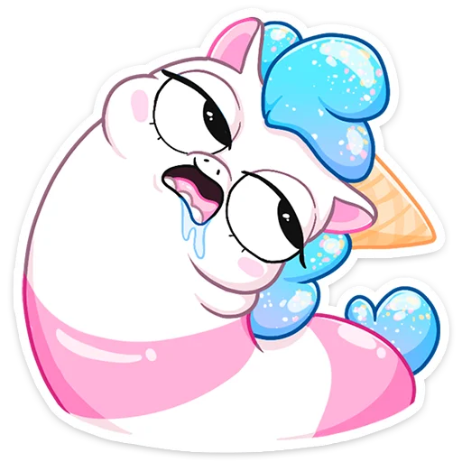 Стикер Мороженко :: @stickroom - 6