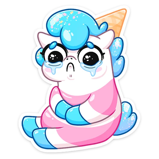 Стикер Мороженко :: @stickroom - 5