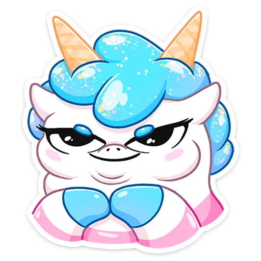 Стикер Мороженко :: @stickroom - 2