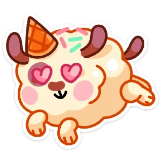 Стикер Айс и Крим :: @stickroom - 4