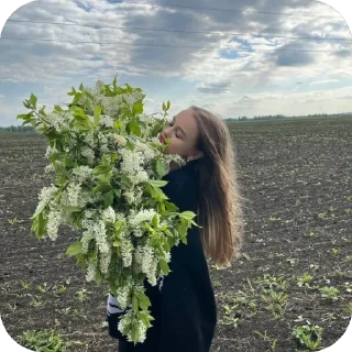 Sticker лучшие девчули «HAPP by @stqrapp - 7