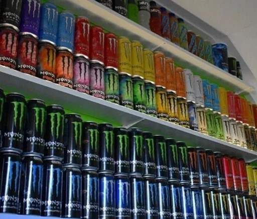 indoor shelf soft drink